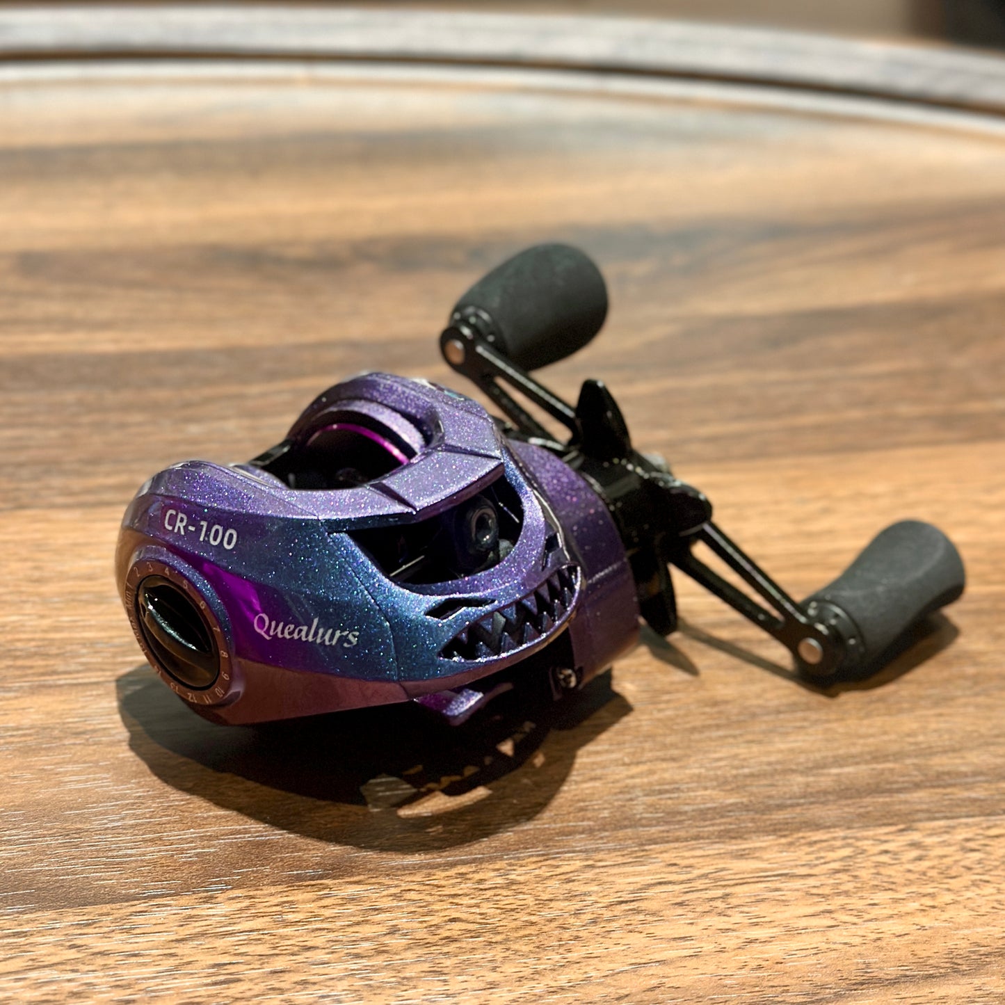 Baitcasting Reel CR-100 | Color: Purple Galaxy